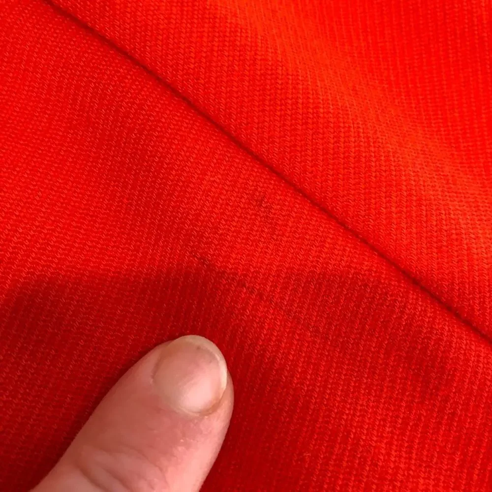 Cabi Fiery bright red skirt size 10 #3219